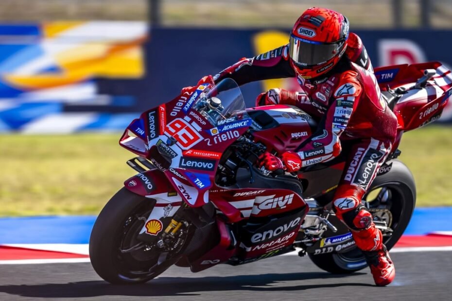 El Marc Márquez gestor también es temible: «Intento sacar el 100 % del fin de semana sin sacar el 100 % de cada entreno»