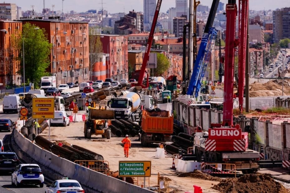 La A-5 dice adiós a sus curvas: Madrid ultima la retirada del segundo baipás de las obras del soterramiento