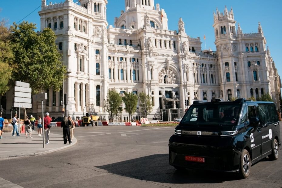 Los robotaxis se acercan a España: Madrid prepara su primer servicio comercial para finales de 2026