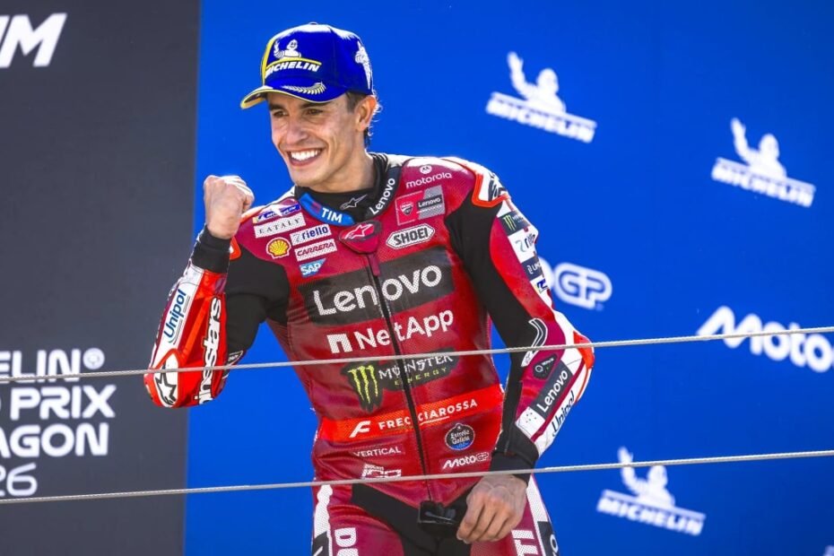 Marc Márquez zanja el debate sobre su brazo antes de Misano: «La transparencia siempre gana»
