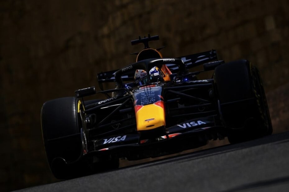 Max Verstappen planta cara a los Mercedes en Bakú antes de la clasificación