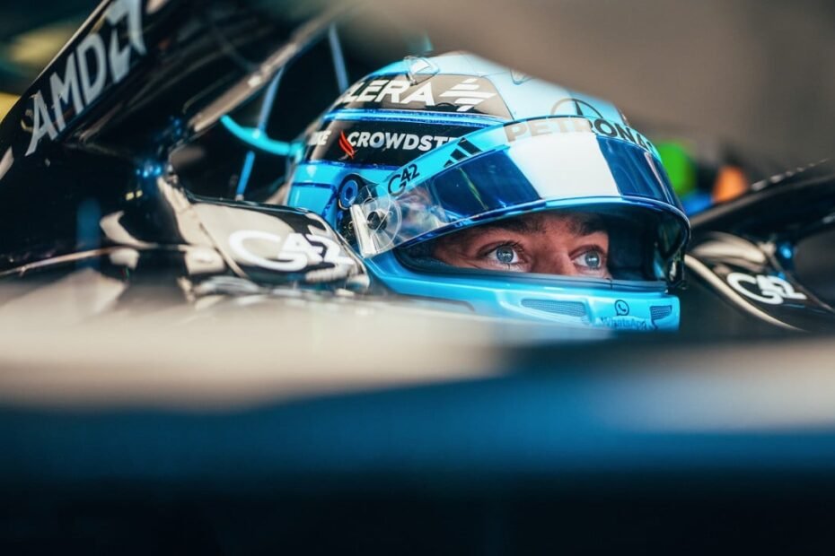 Russell estrena el Madring en cabeza mientras Alonso y Sainz sufren en casa