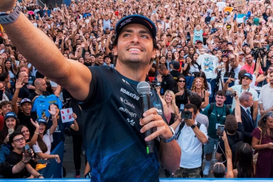 Sainz hace una promesa a los fans para compensar el mal rendimiento del Williams