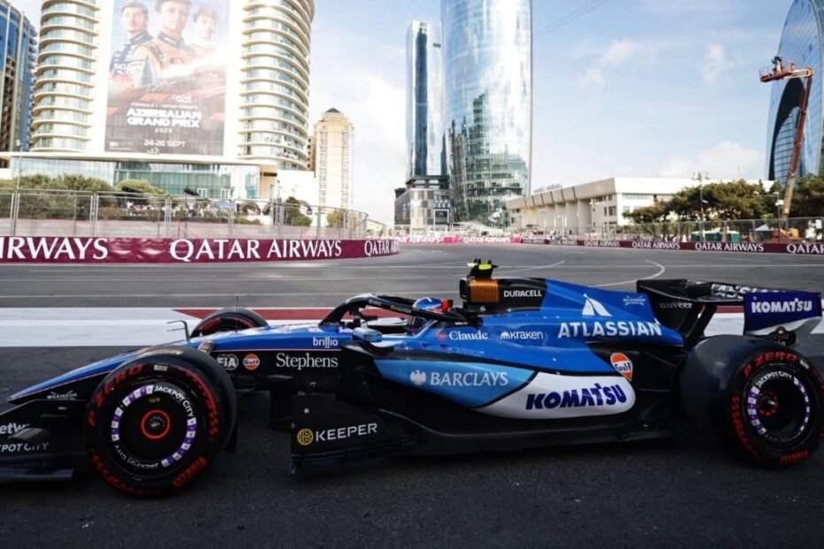 Sainz saca partido al 'nuevo' Williams pese a la sanción: «Han sido unos buenos vueltones»