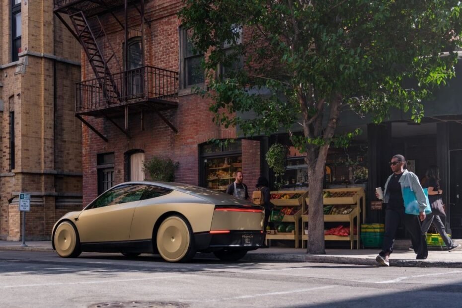 Se esconde detrás de un poste y salta delante de un Tesla Cybercab para comprobar si la IA decide atropellarlo