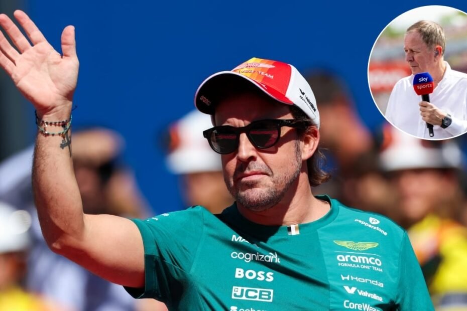 «Si yo estuviera al mando...»: Brundle cree que Alonso es un obstáculo para el desarrollo de Aston Martin