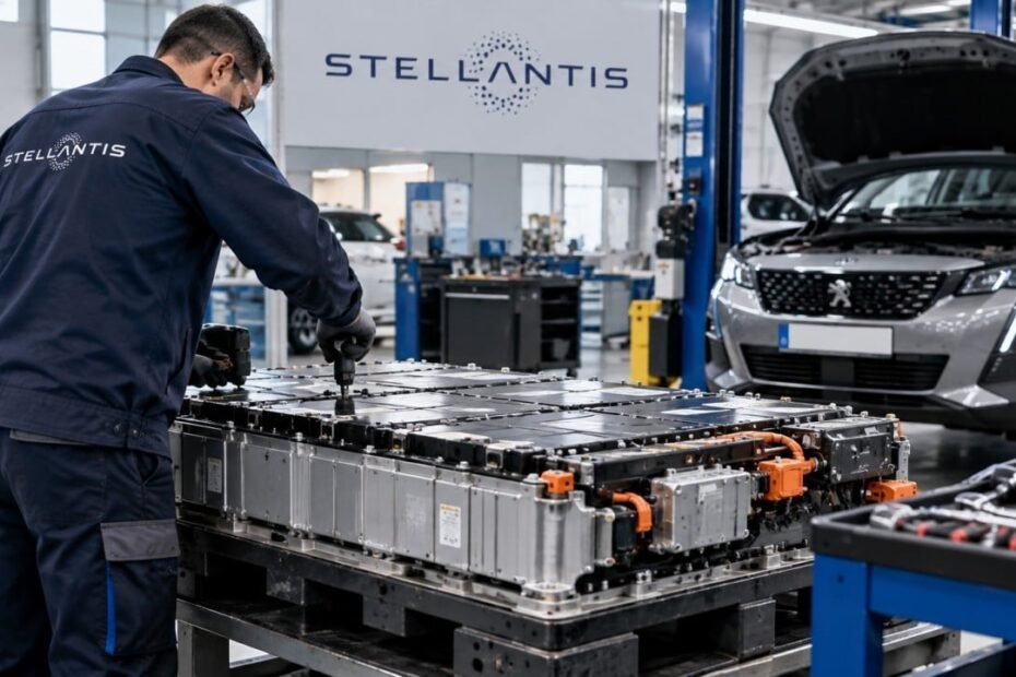 Stellantis empieza a vender baterías reacondicionadas para abaratar una de las reparaciones más caras del coche eléctrico