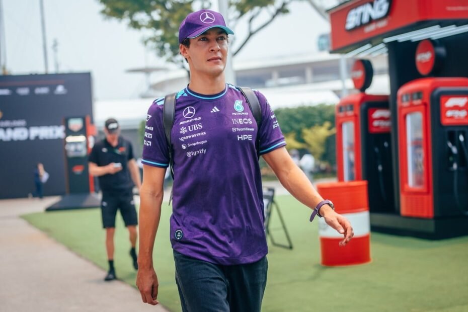 A Russell se le complica aun más el Mundial: saldrá desde el fondo de la parrilla en Singapur