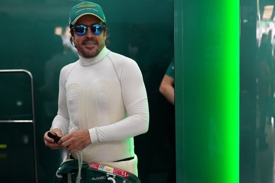 Alonso celebra su renovación con la mejor clasificación del año: «Disfrutemos»