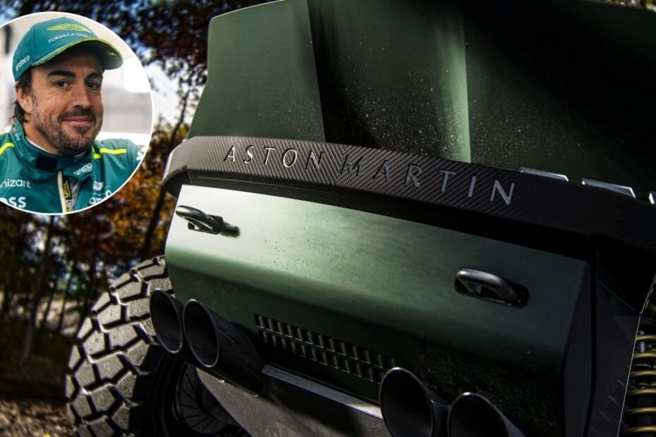 Fernando Alonso vuelve al Dakar para conducir el Aston Martin Dreadnought de Call of Duty