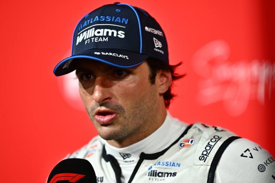 Sainz reacciona a las palabras de Vowles sobre el límite de gasto en la F1: «No es una batalla política»